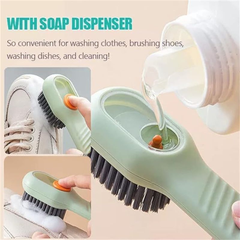 Multifunctional Liquid Cleaning Brush with Handle Scrubbing Boot Clean Jayesh Variety